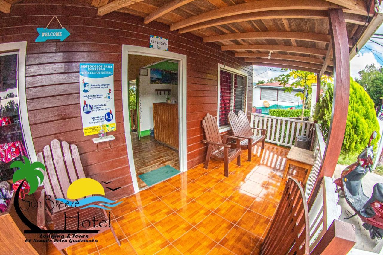 Sun Breeze Hotel El Remate Bagian luar foto